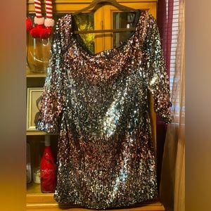 SHEIN Sequenced Dress.